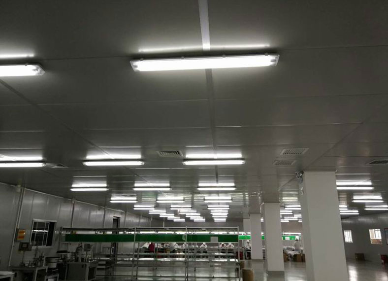 上海浦東食品廠潔凈車間凈化空調(diào)工程