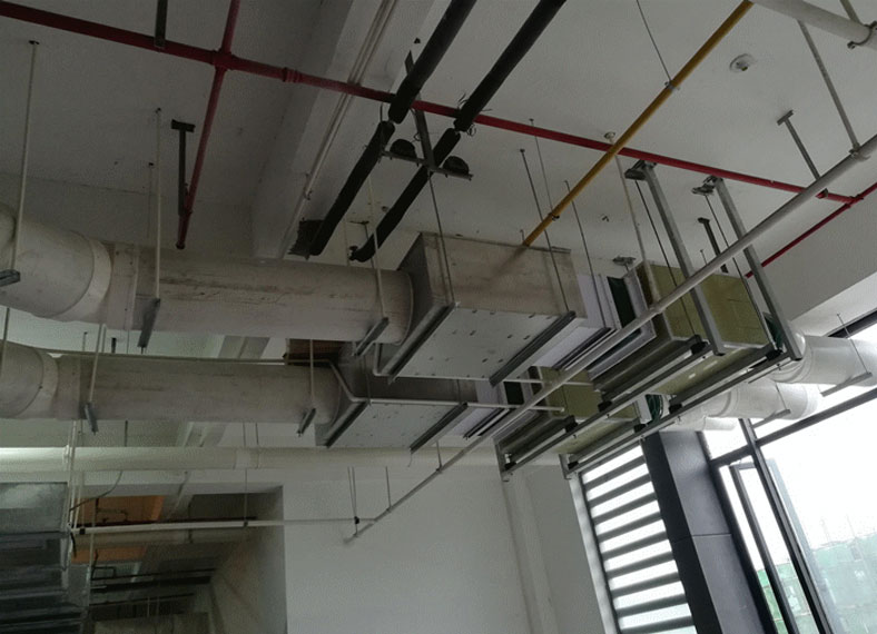 松江食品廠裝修潔凈空調(diào)系統(tǒng)