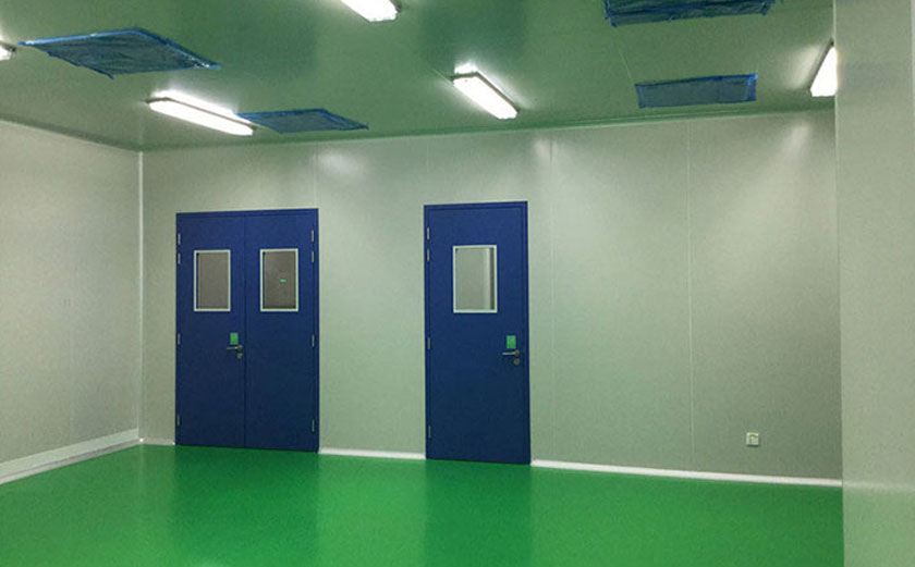 奉賢電子車間裝修施工實(shí)拍圖片