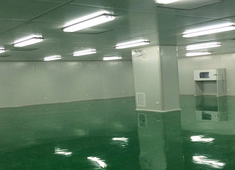 凈化車間環(huán)氧地坪施工圖片