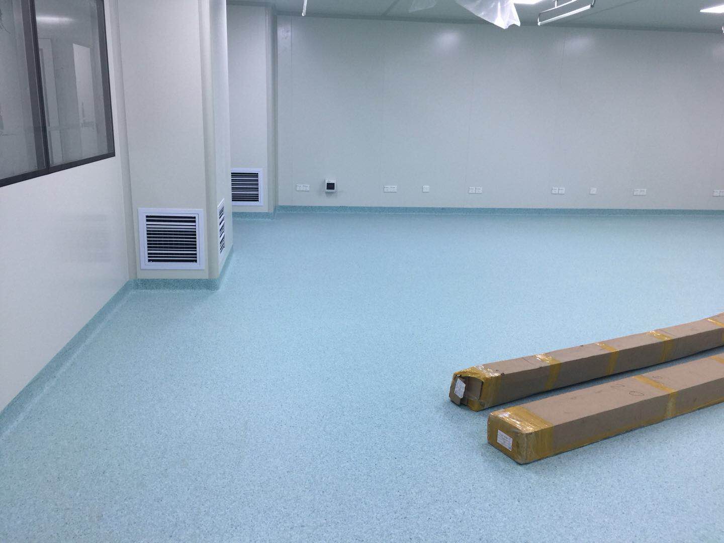 PVC地板施工圖片