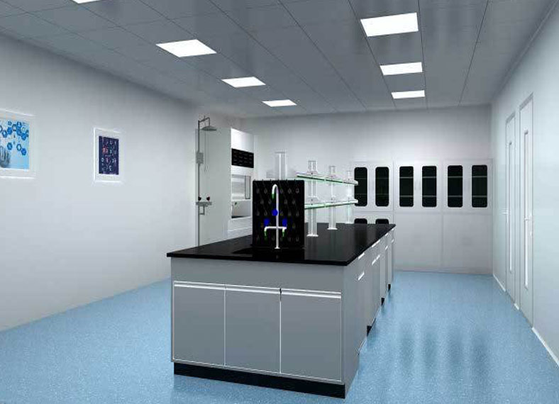 凈化車(chē)間PVC塑膠地板鋪設(shè)圖片