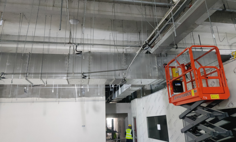 潔凈車間吊頂施工圖片