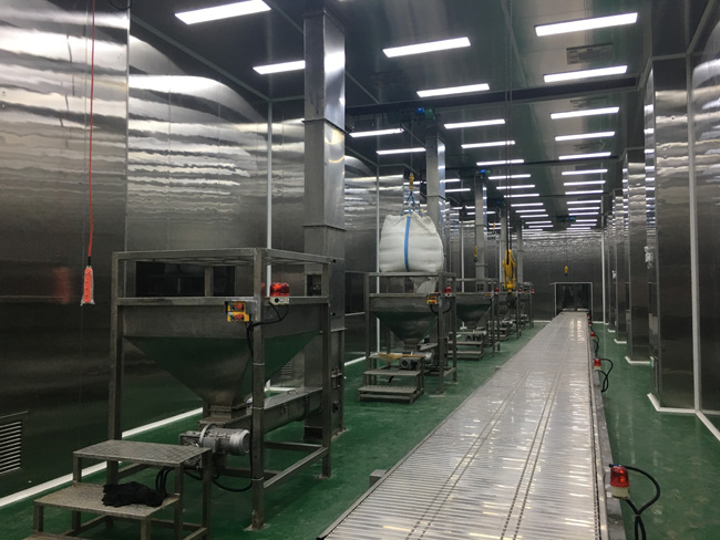 食品潔凈車間圖片