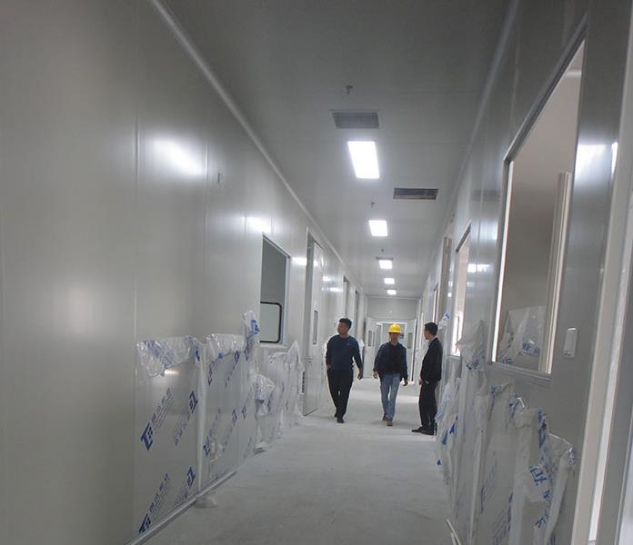 潔凈廠房裝修建設(shè)圖片