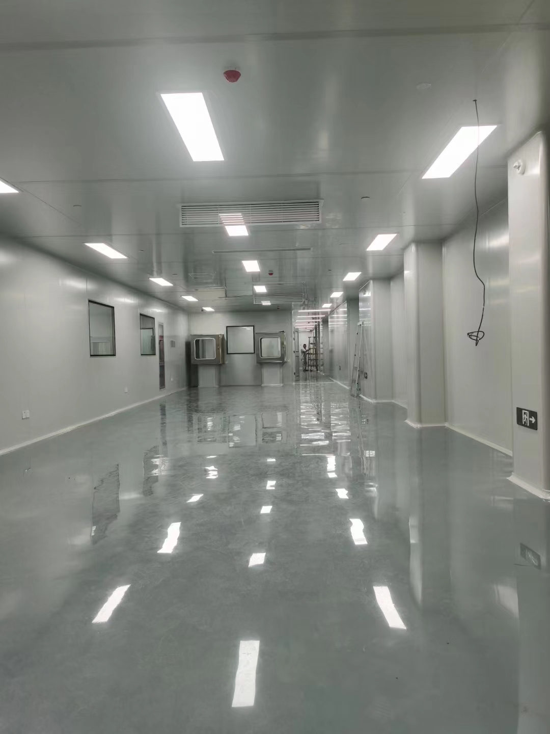 潔凈廠房裝修施工圖片