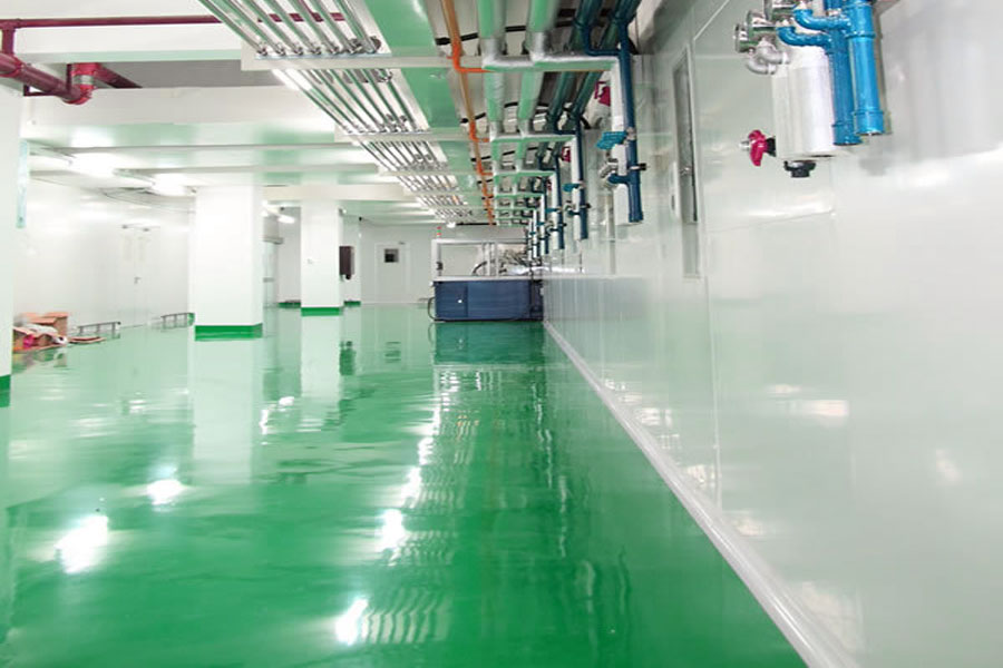 電子潔凈廠房裝修圖片